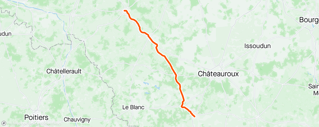 Mappa dell'attività To Argenton sur Creuse