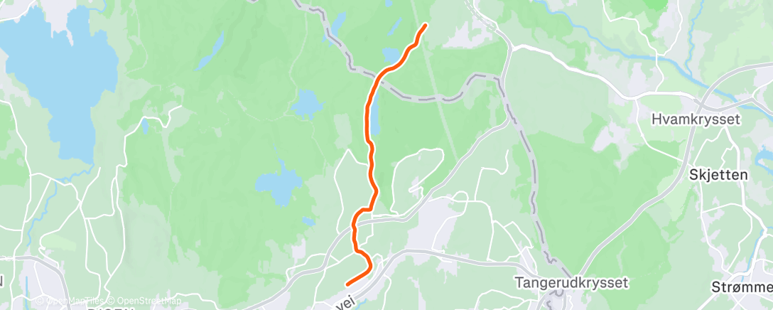 Map of the activity, Morning Ride