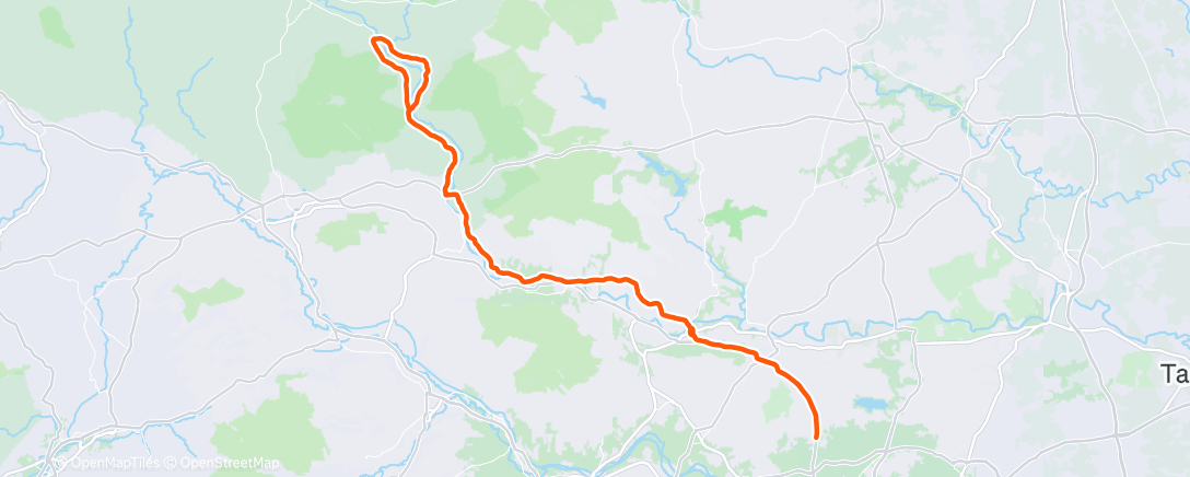 Mapa de la actividad (Morning Ride)