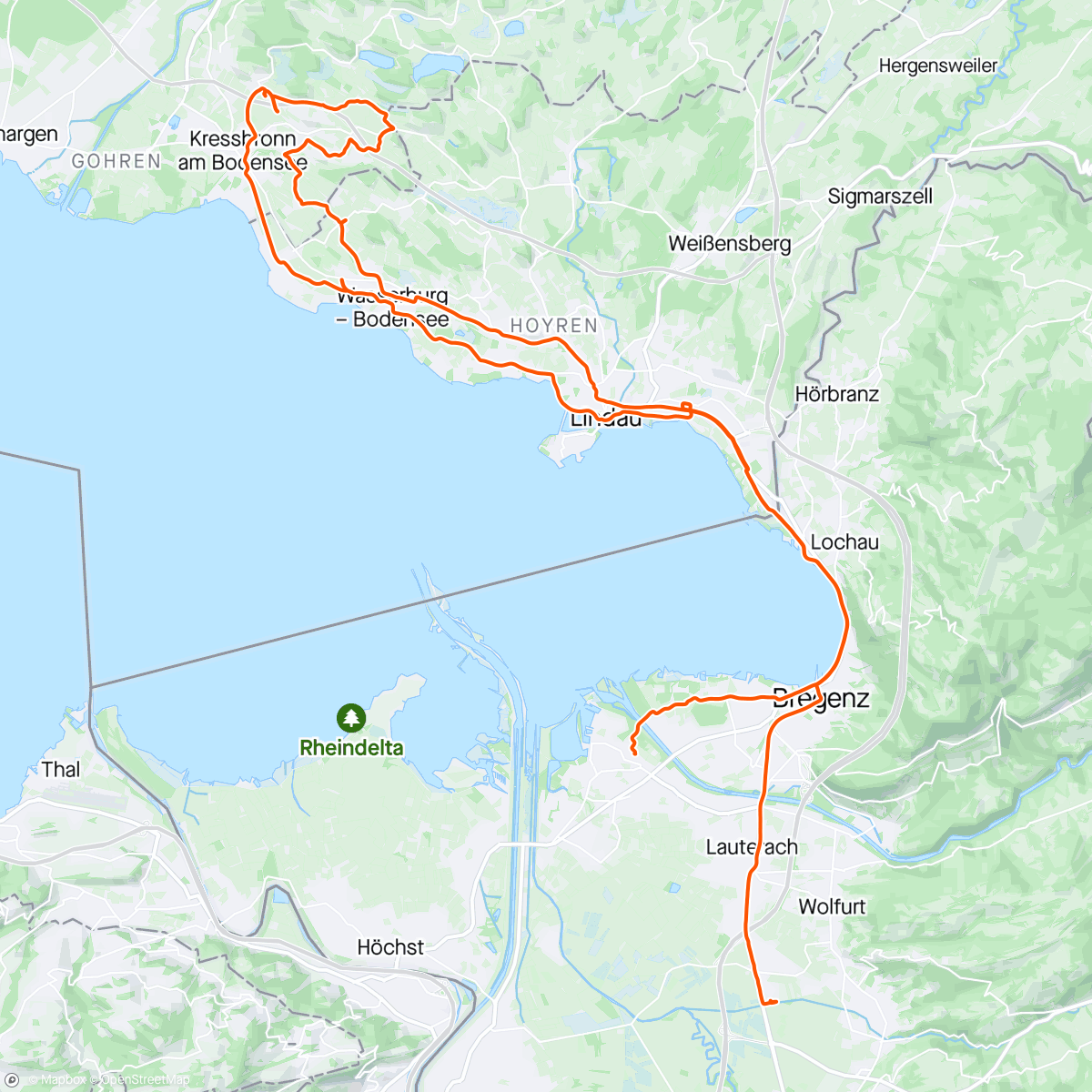Map of the activity, After roller