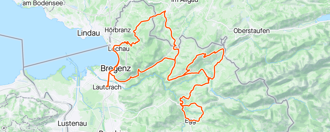 Map of the activity, Bodensee Training mit den Jungs❤️