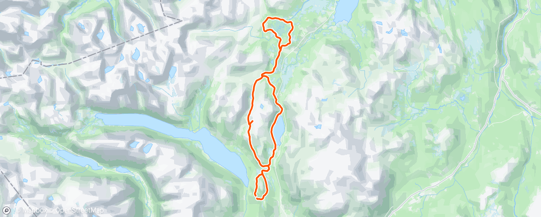 Mapa da atividade, Godturen med Håkon