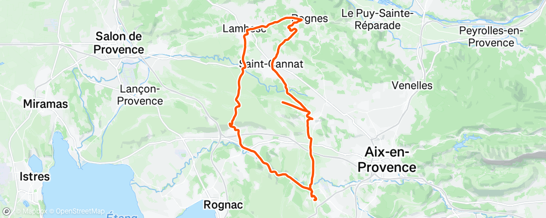 Map of the activity, Promenade avec Raymonetti !