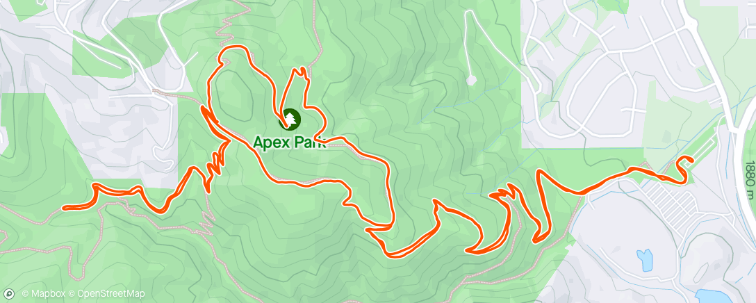 Map of the activity, Apex spin before DMB