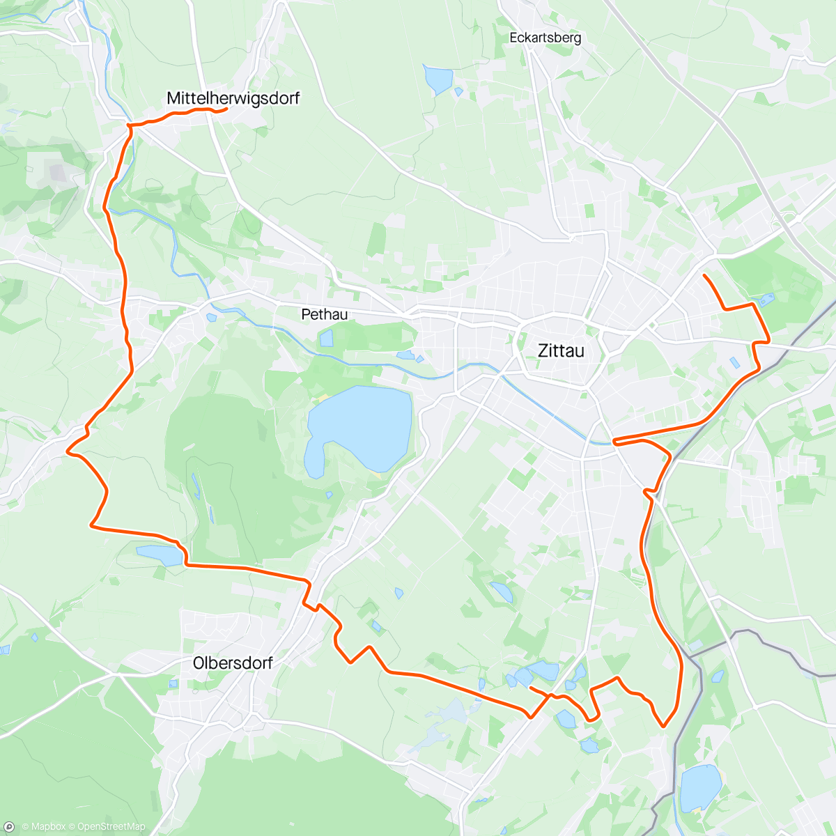 Mapa de la actividad (Bike2Home)