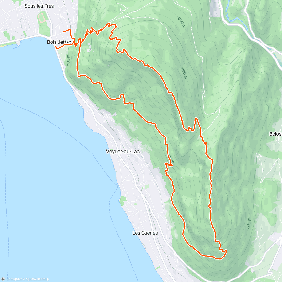 Map of the activity, Paradise. Perks of smashing one's face in 6 months ago is yet another excuse to visit Annecy 🥰