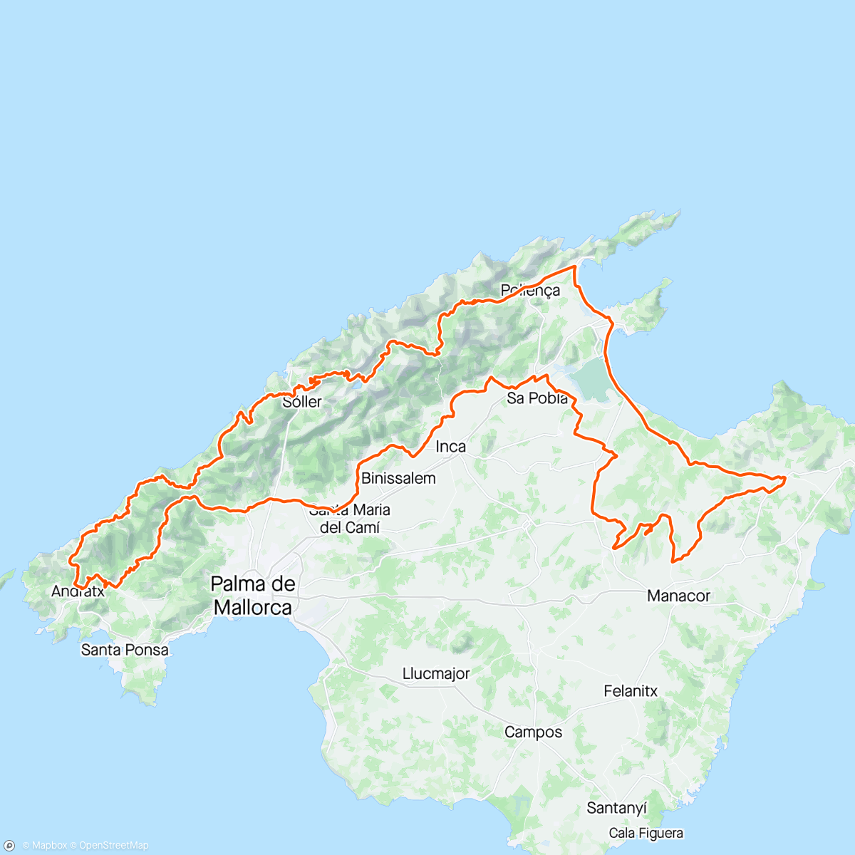 Mapa de la actividad (Mallorca 312-3)