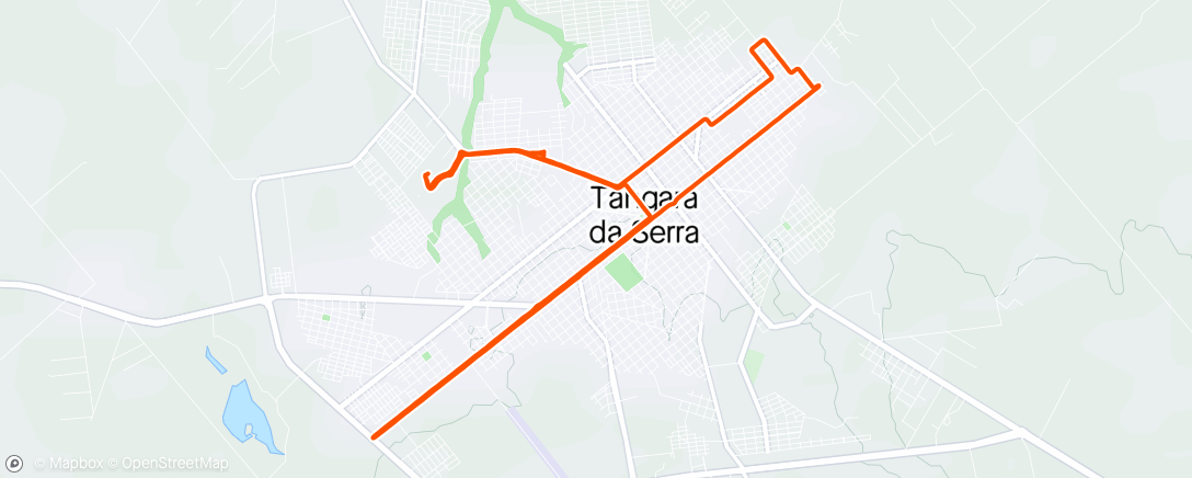 Map of the activity, Pedal TGA