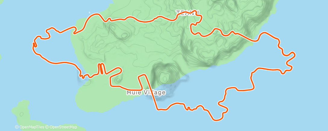 Map of the activity, Zwift - Watopia's Waistband in Watopia
