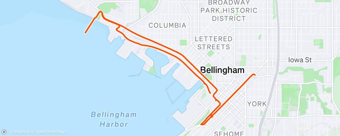 Map of the activity, Morning Ride