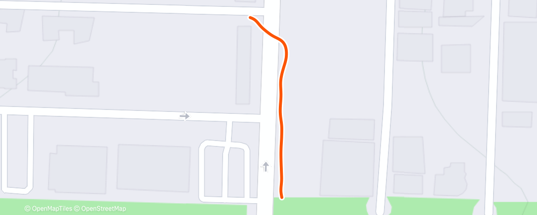 Map of the activity, Caminhada matinal