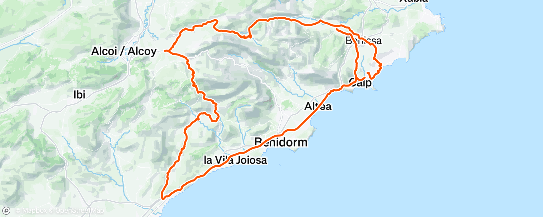 Map of the activity, Solo tømnings tur