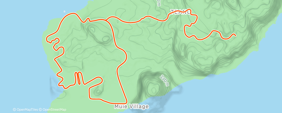 Map of the activity, Zwift - Cadence Bursts on Flat Route in Watopia
