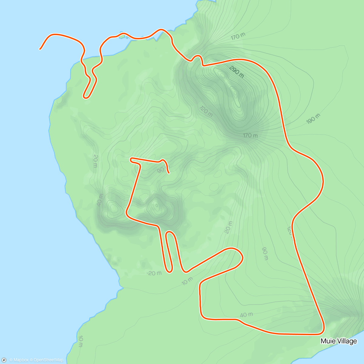 Mapa da atividade, Zwift - Group Run: ZLDR Recovery Hour (E) on 11.1 Ocean Blvd in Watopia