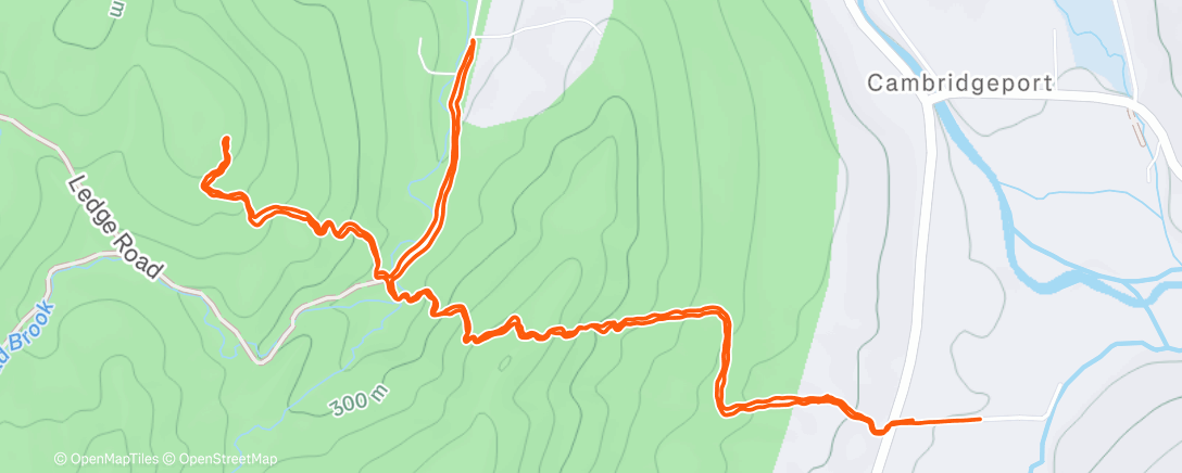 Map of the activity, Creature Rock with Hayley and Birdie