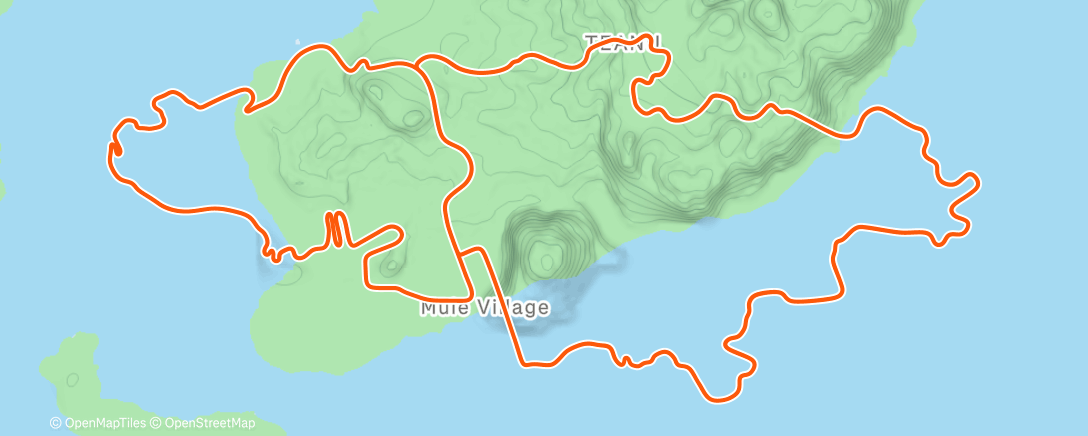 Map of the activity, Zwift - Group Ride: BMTR Flat 100 (Miles) (D) on Big Flat 8 in Watopia