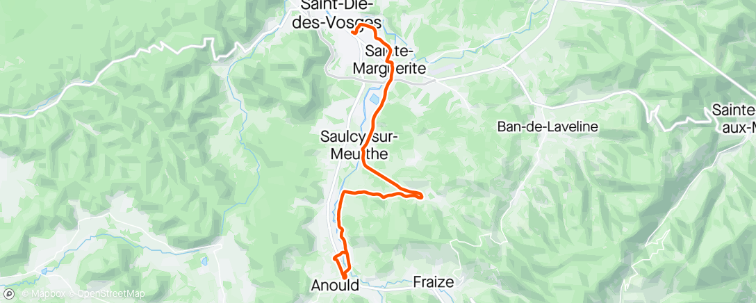 Map of the activity, Reprise tranquillou