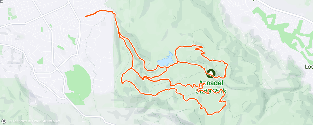 Mappa dell'attività Morning E-Mountain Bike Ride