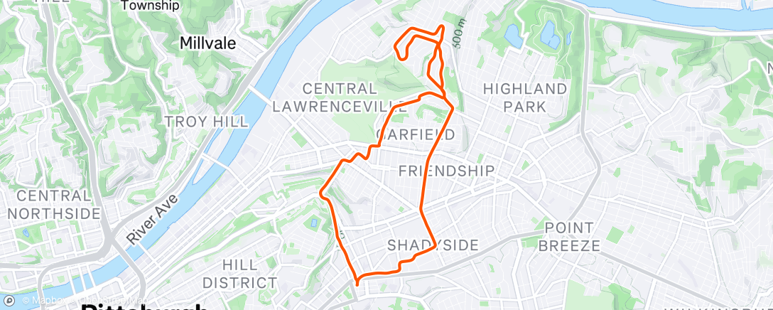 Map of the activity, Yog w/ Nick