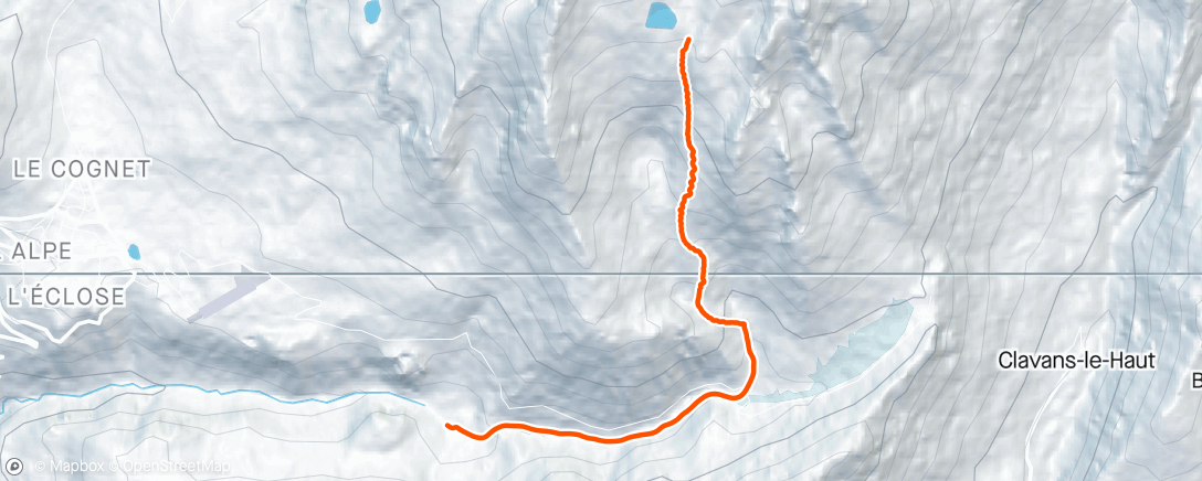 Map of the activity, La Sarenne - 10km of pleasure