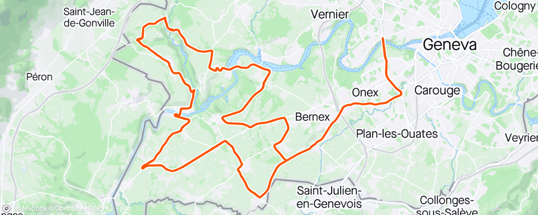 アクティビティ「Tour de Romandie #5」の地図