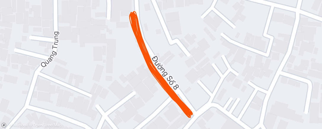 Map of the activity, Night Walk