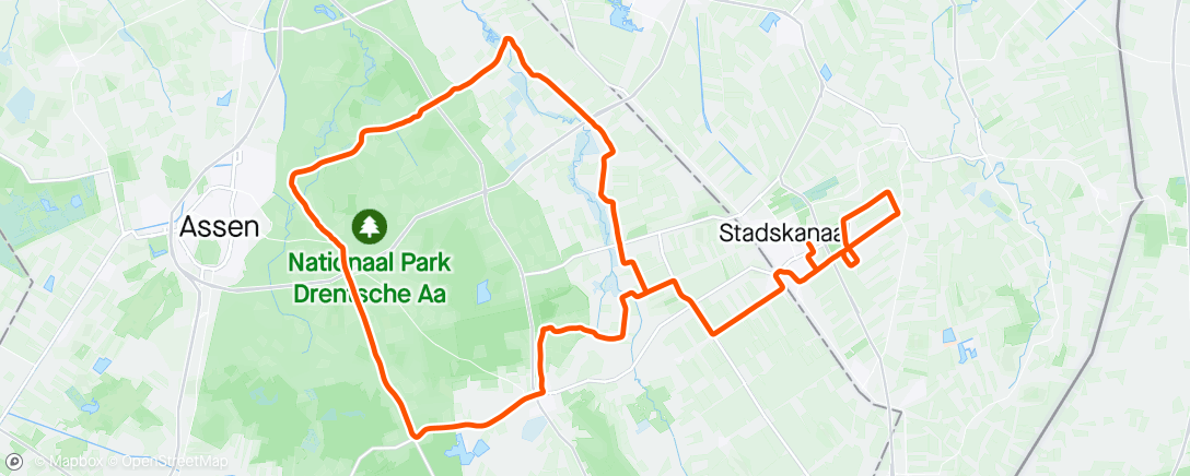 Mapa da atividade, Avondritje Drenthe