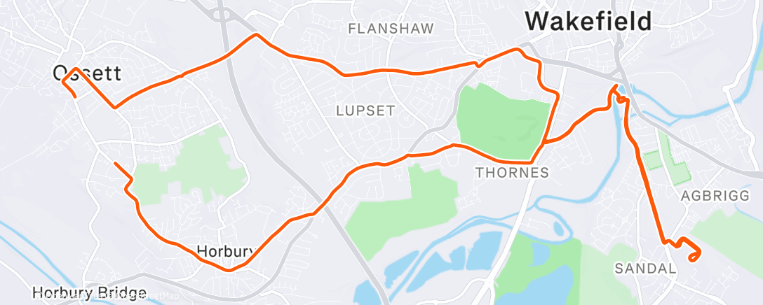 Map of the activity, CC Track Night 🌙 🇧🇪