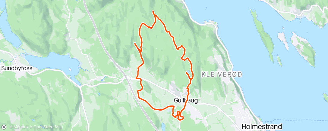 Map of the activity, Afternoon Mountain e-Bike Ride