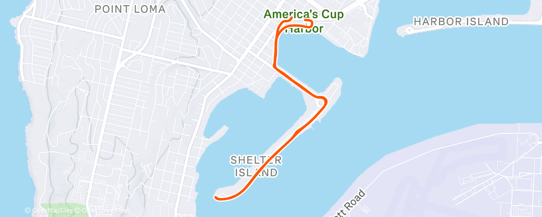 Map of the activity, San Diego 🌊🤙🏻