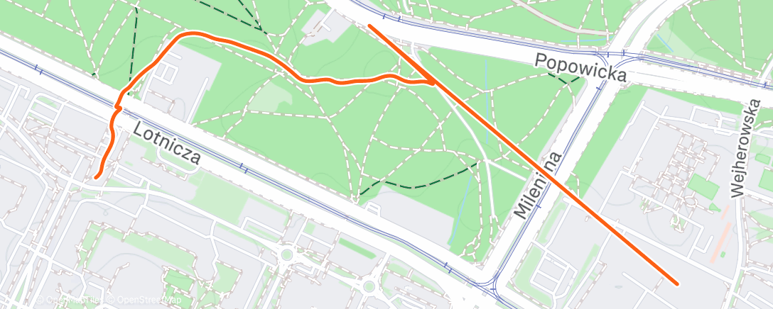 Map of the activity, Morning Ride