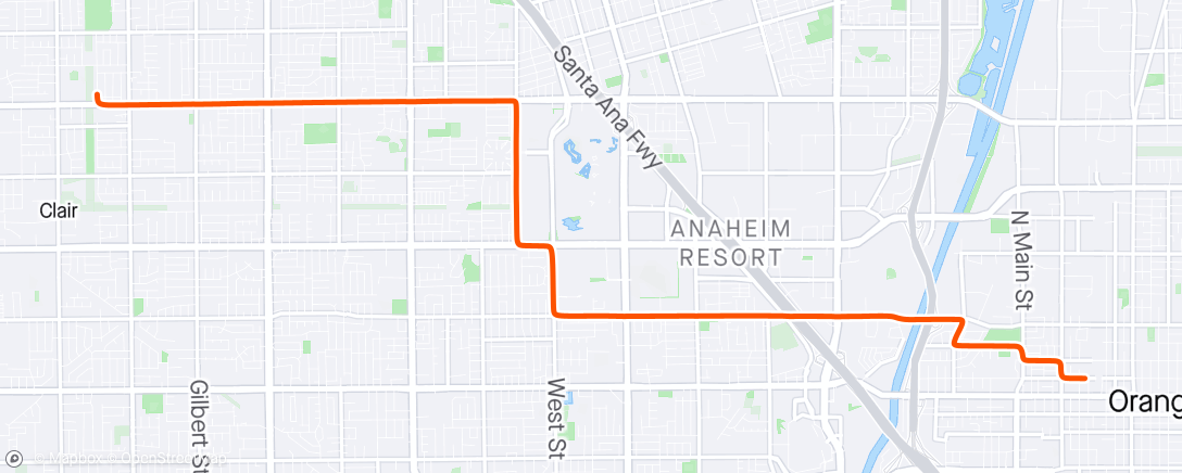 Map of the activity, Morning commute - Pt 1