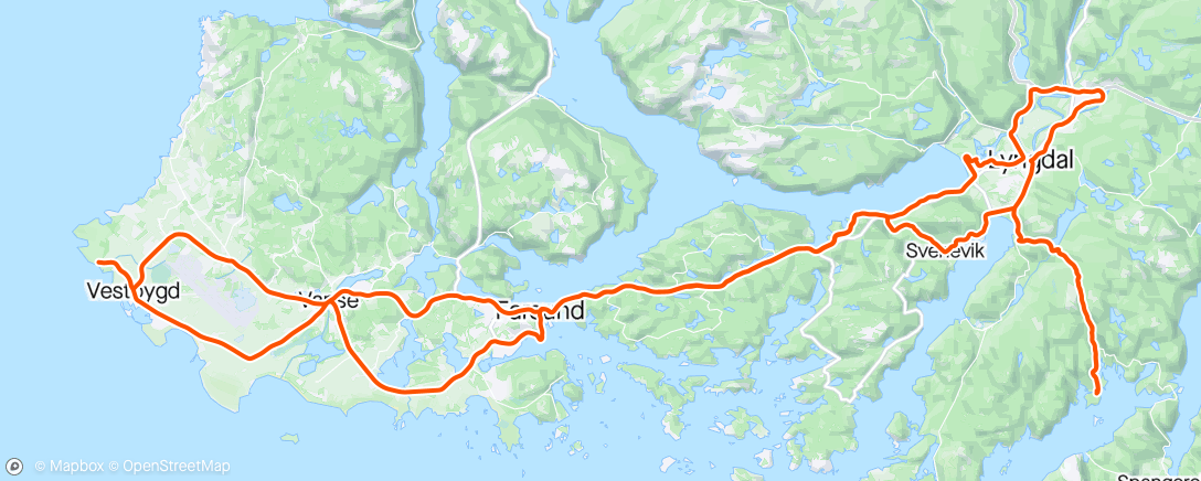 Map of the activity, Med gutta krutt på tur😀