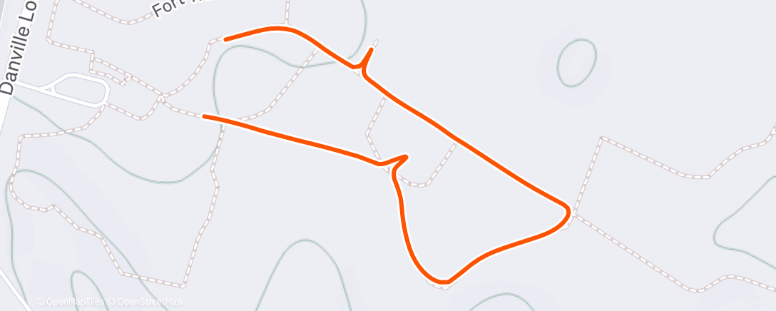 Map of the activity, Camp Nelson National Monument, Jessamine County, KY