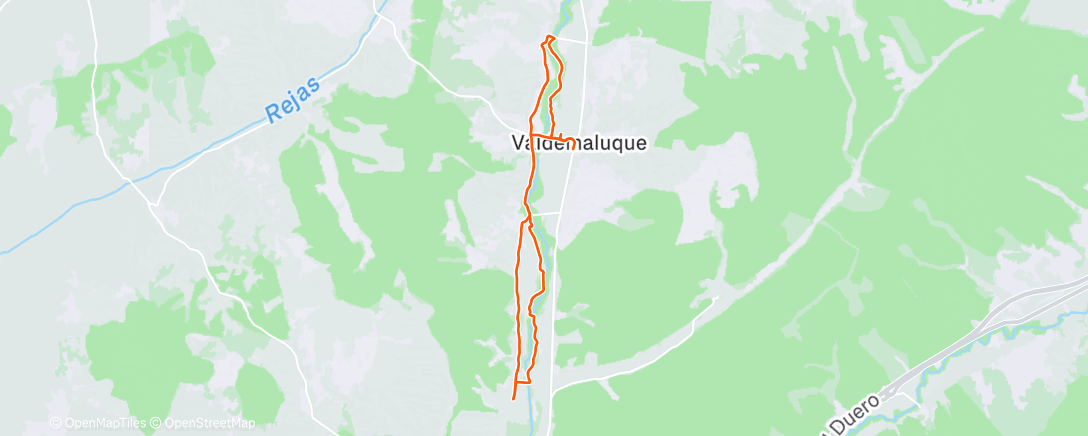 Map of the activity, Afternoon Xmas Run 🎅🏻