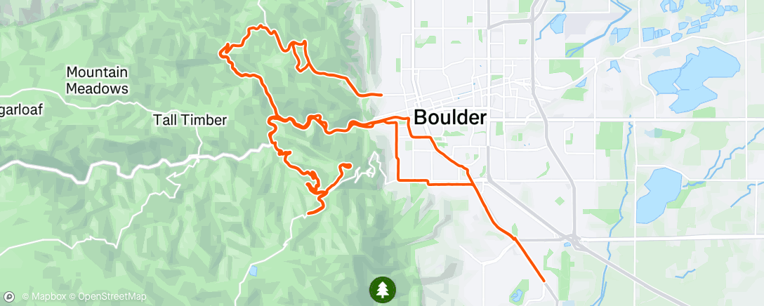 Map of the activity, Morning Ride