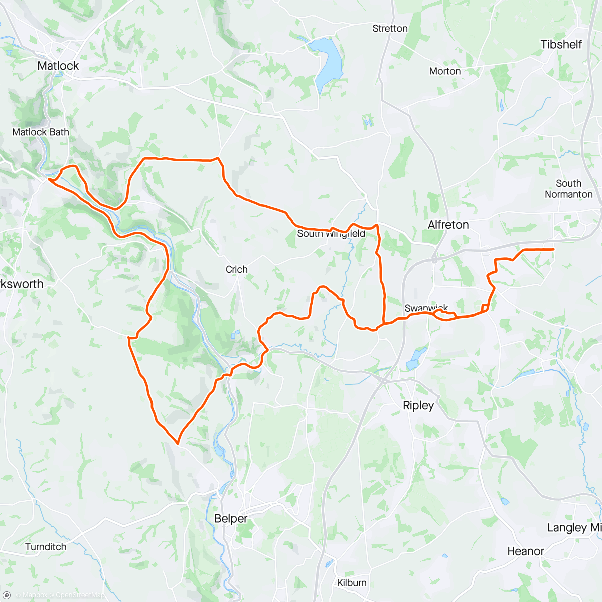 Map of the activity, A warm and sweaty one 🤙🤪