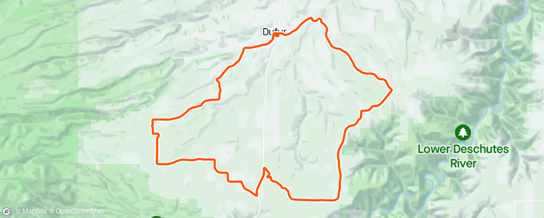 Map of the activity, Gorge Gravel Grinder and a podium sweep 🧹