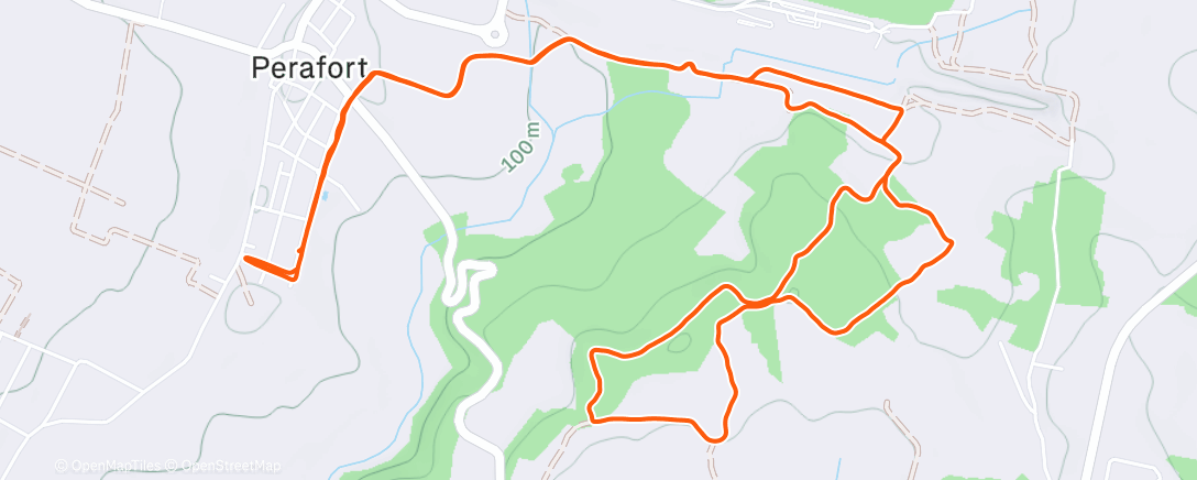 Map of the activity, Afternoon Trail Run amb la Maiky