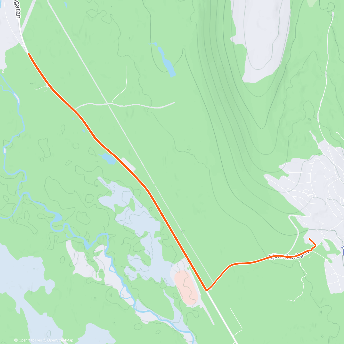 Map of the activity, Björn i Björnrike