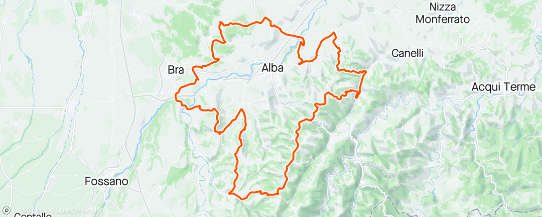Map of the activity, Bra bra