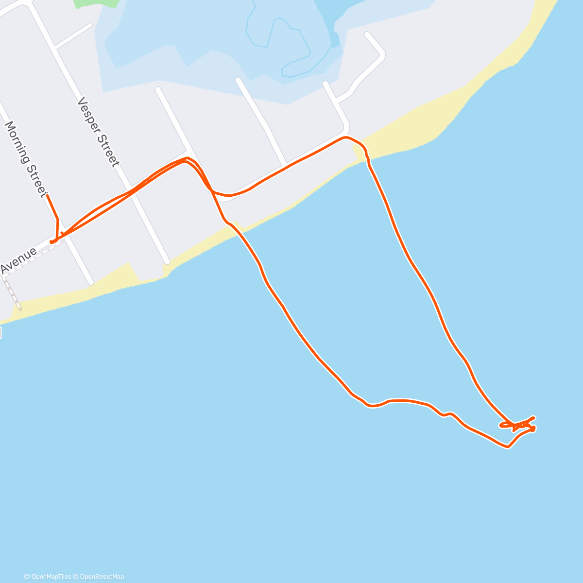 Map of the activity, Crazy weather