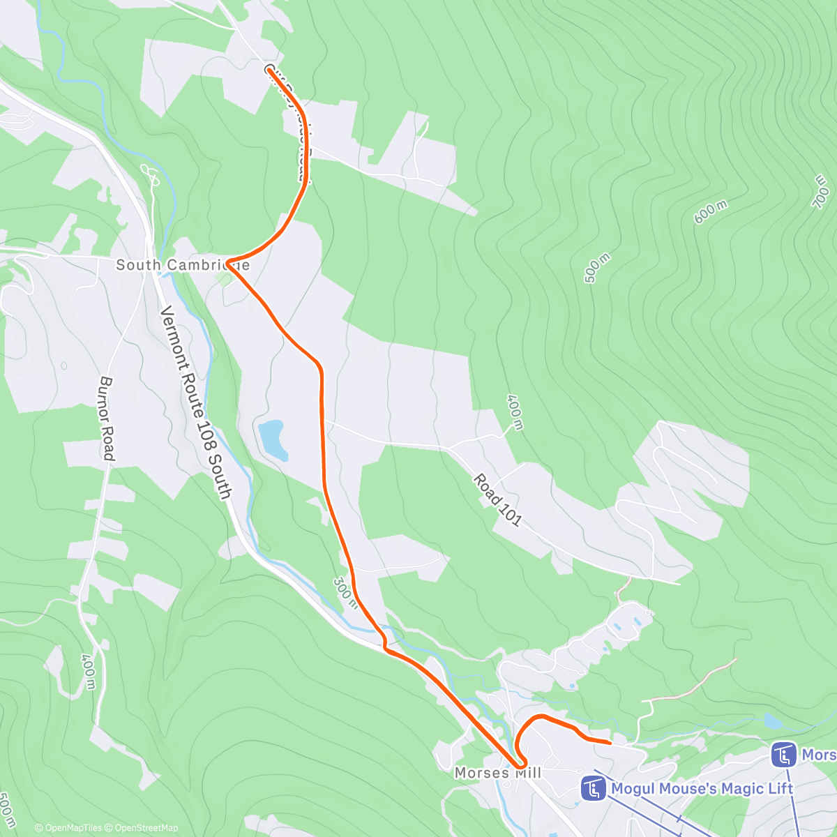 Carte de l'activité Smugglers notch!