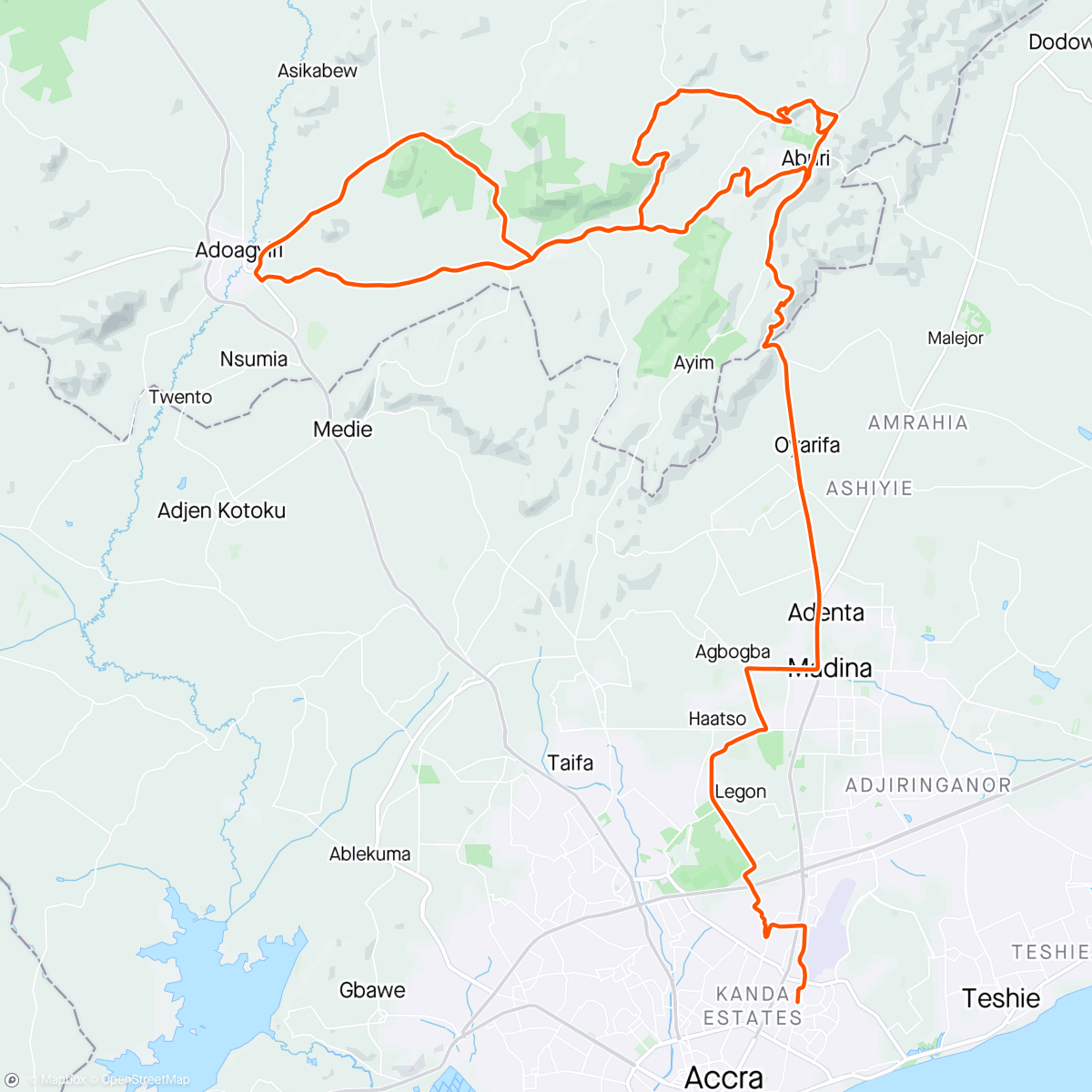 Map of the activity, Mix road and gravel in the heat, despite started at 5.00am 🥵🥵🥵
