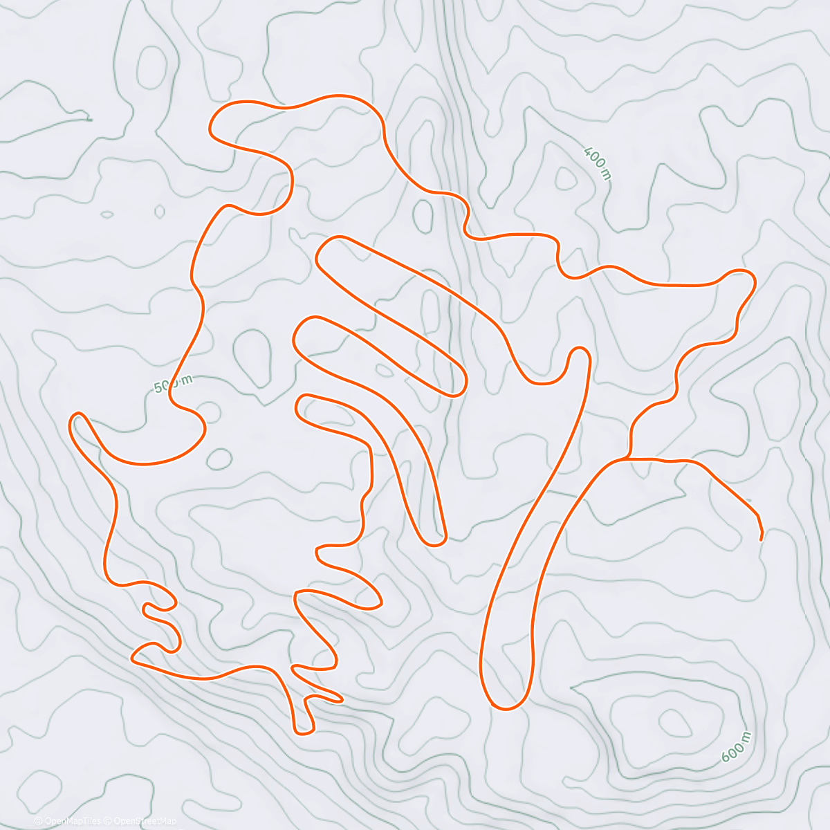 Карта физической активности (TrainingPeaks Virtual - Workout: Sweet Spot)