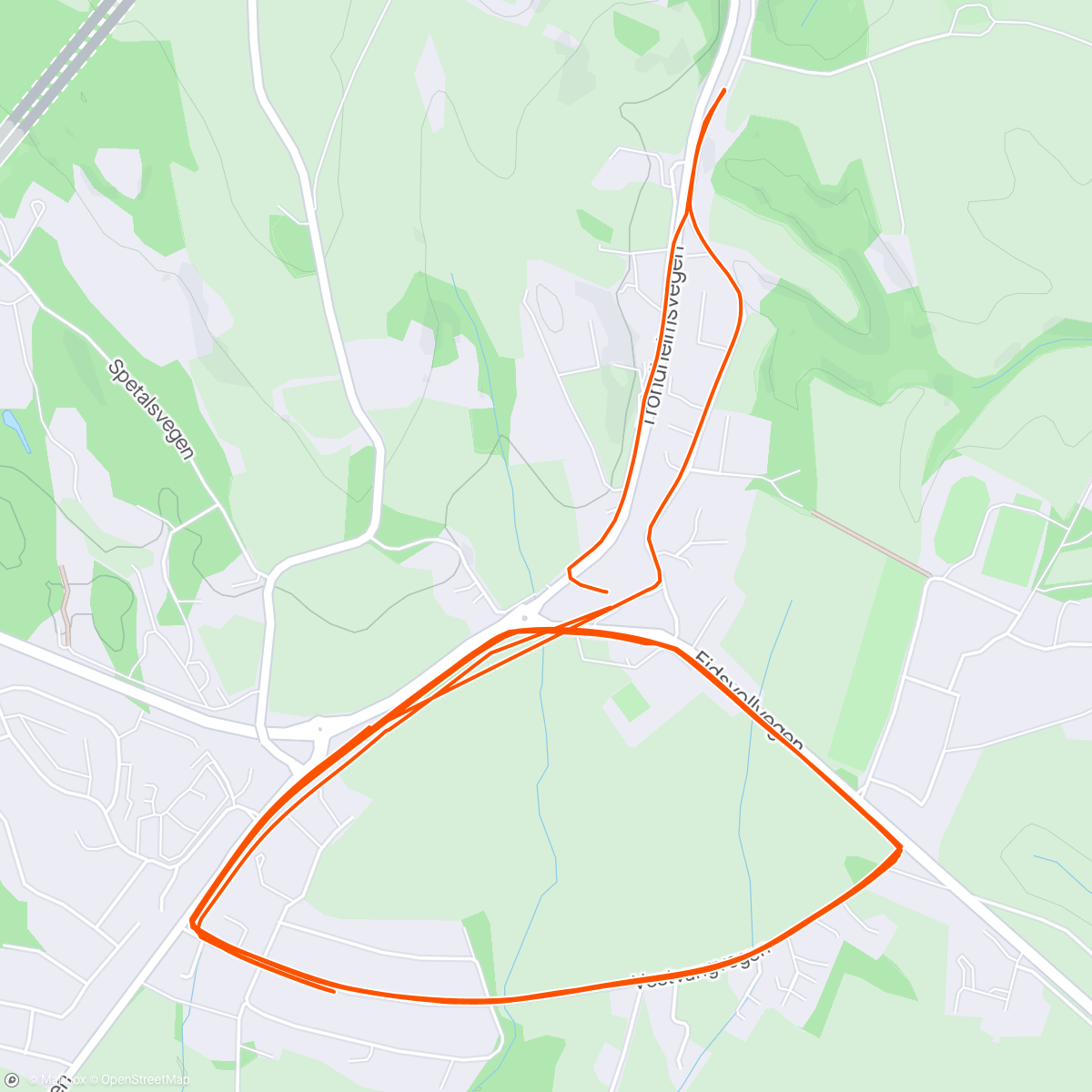 Map of the activity, Debut som løper på perseløpet; 39:22