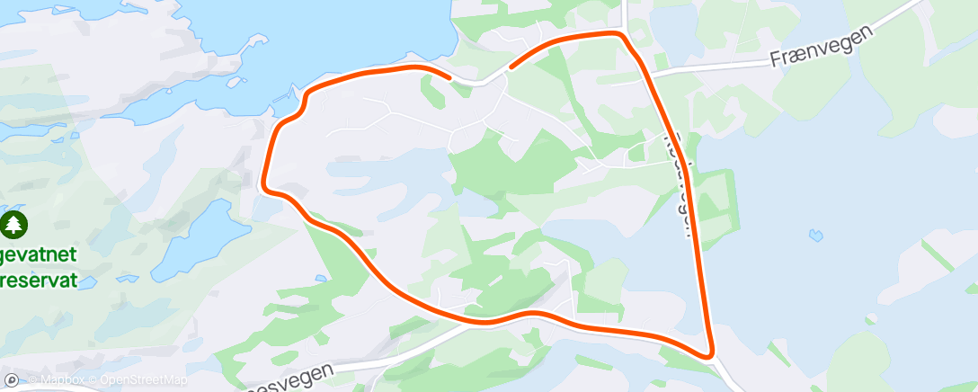 Map of the activity, Rundt Småge