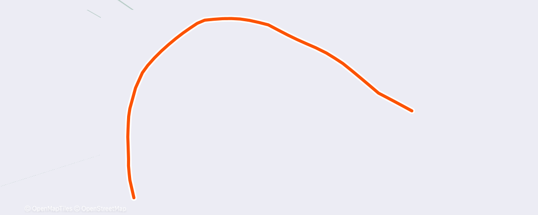 Map of the activity, Afternoon Walk