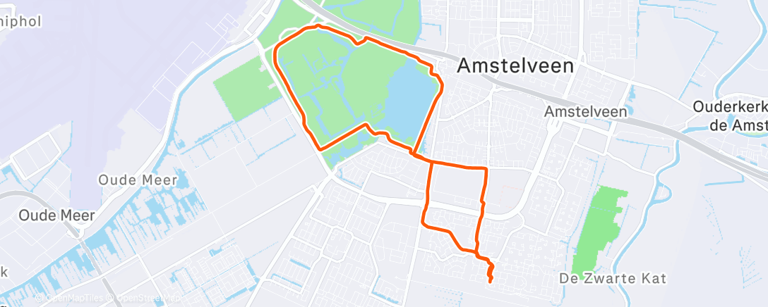 Map of the activity, 12k@5:30