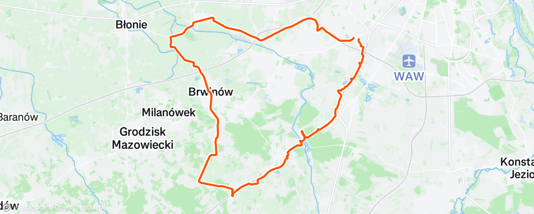 Map of the activity, Aklimatyzacja 8%